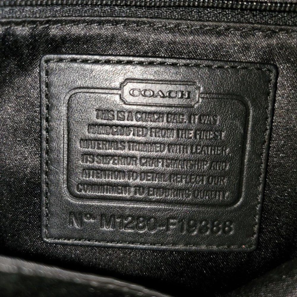 Coach C-Pattern Shoulder Bag - Picture 4 of 4
